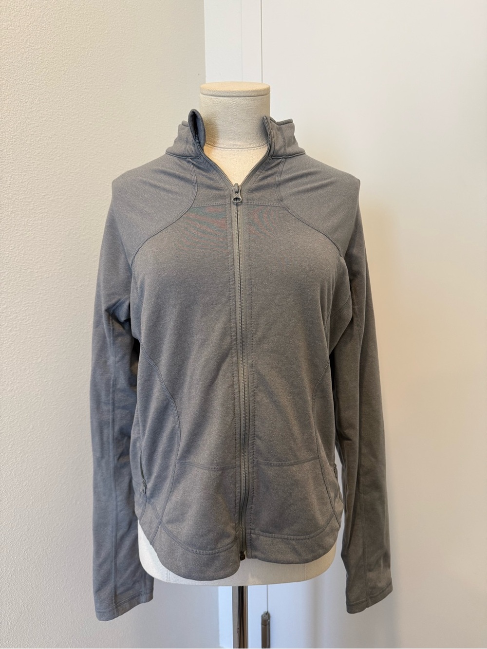 Lululemon Full-Zip Gray Jacket